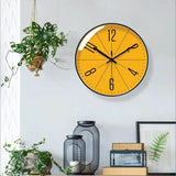 ScandiClock – Zwarte Wandklok in Scandinavische Stijl – Nauwkeurig & Stijlvol voor elk Huis