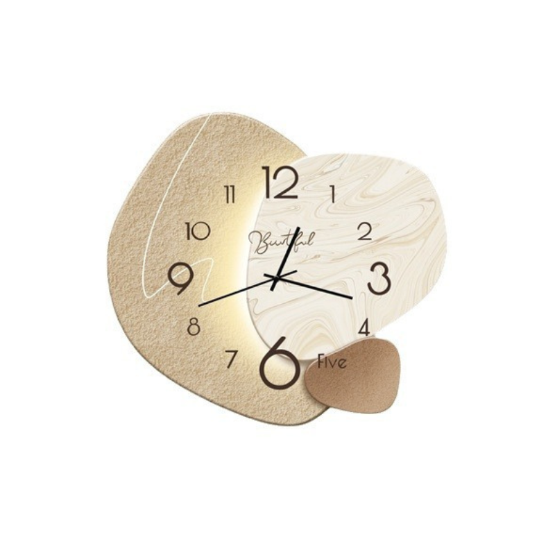 Wandklok ElegantTime - Moderne Decoratieve Klok | Luxe Ontwerp