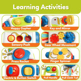 Montessori Busy Cube - Sensorisch Activiteitenspeelgoed