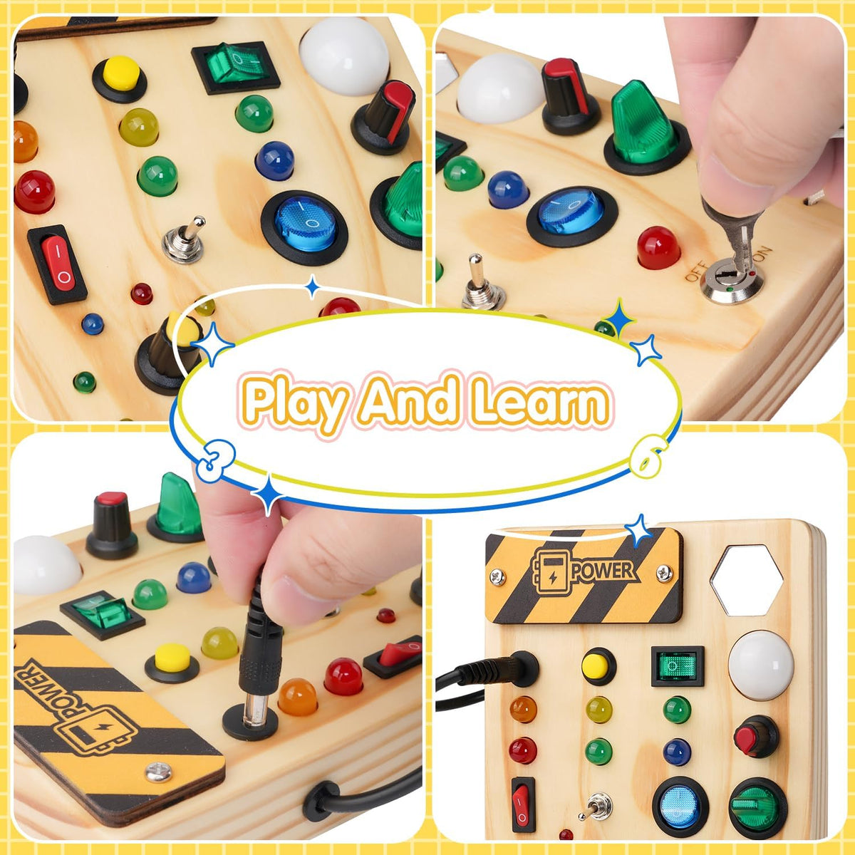 Montessori Peuter Prikbord - Creatieve Lichten