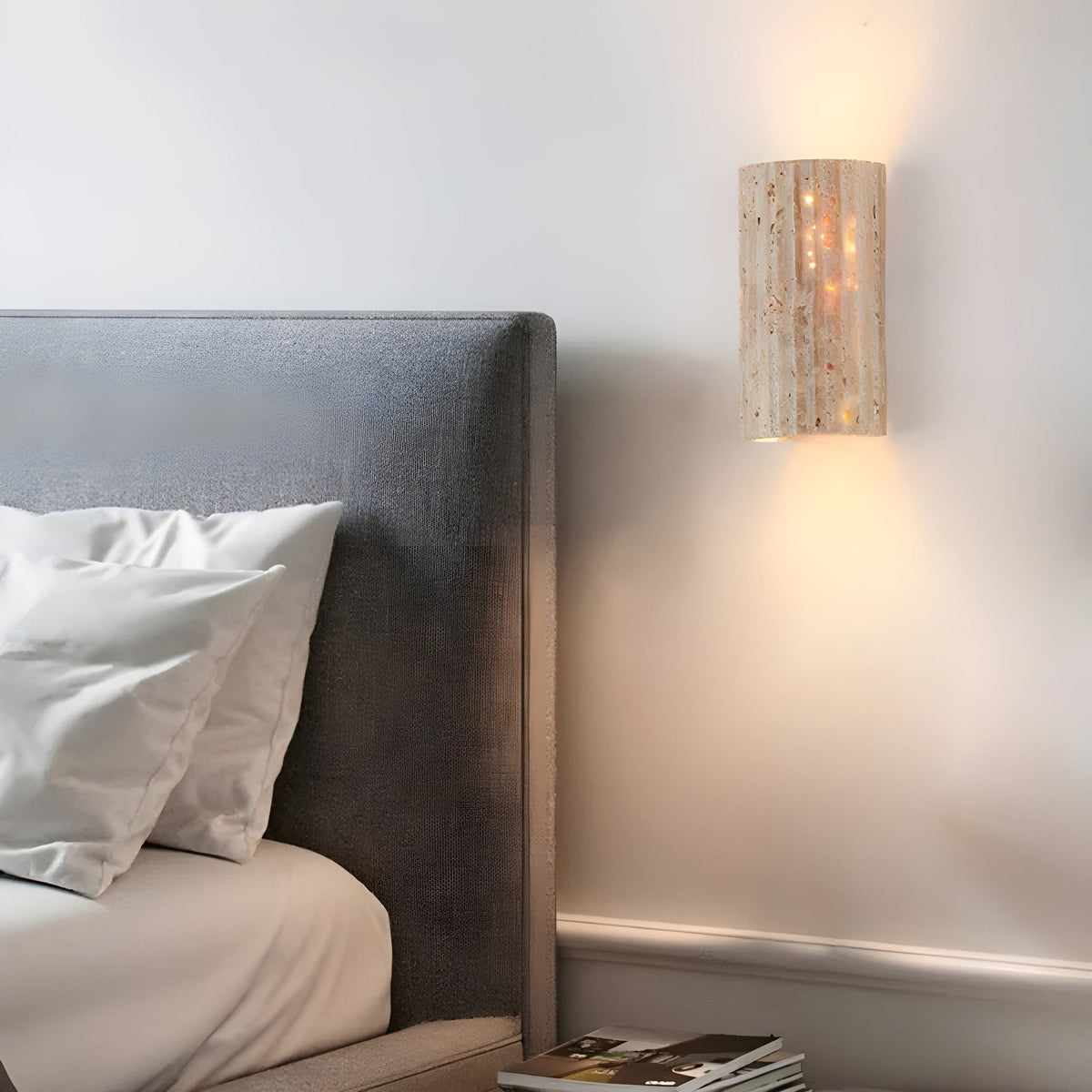 Natuurstenen Wandlamp - Elegant Design