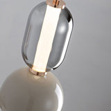 Nordic Creative Iron Glass Pendant Light – Moderne Minimalistische Elegantie