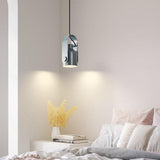 Noordse Hangspot – Strakke & Minimalistische Houten-Metaal Hanglamp