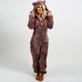 Dames Onesie Jumpsuit | Fleece Overalls | Schmusi