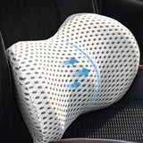 SpineRest Orthopedisch Lendenkussen | Ergonomische Rugsteun voor Kantoor, Auto & Thuis | Afneembare Hoezen