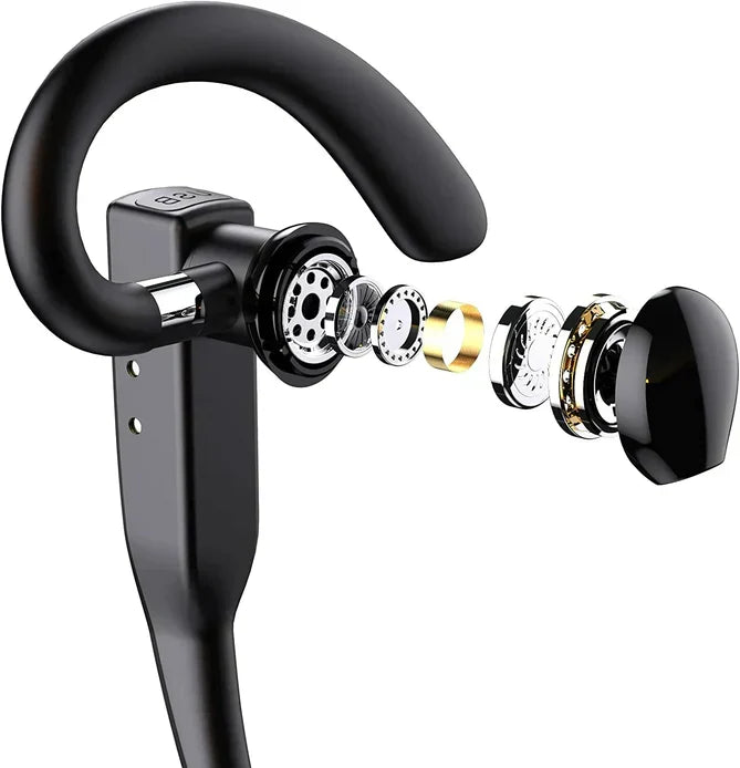 Trucker Dual Mic Draadloze Bluetooth 5.1 Noise-Cancelling Headset