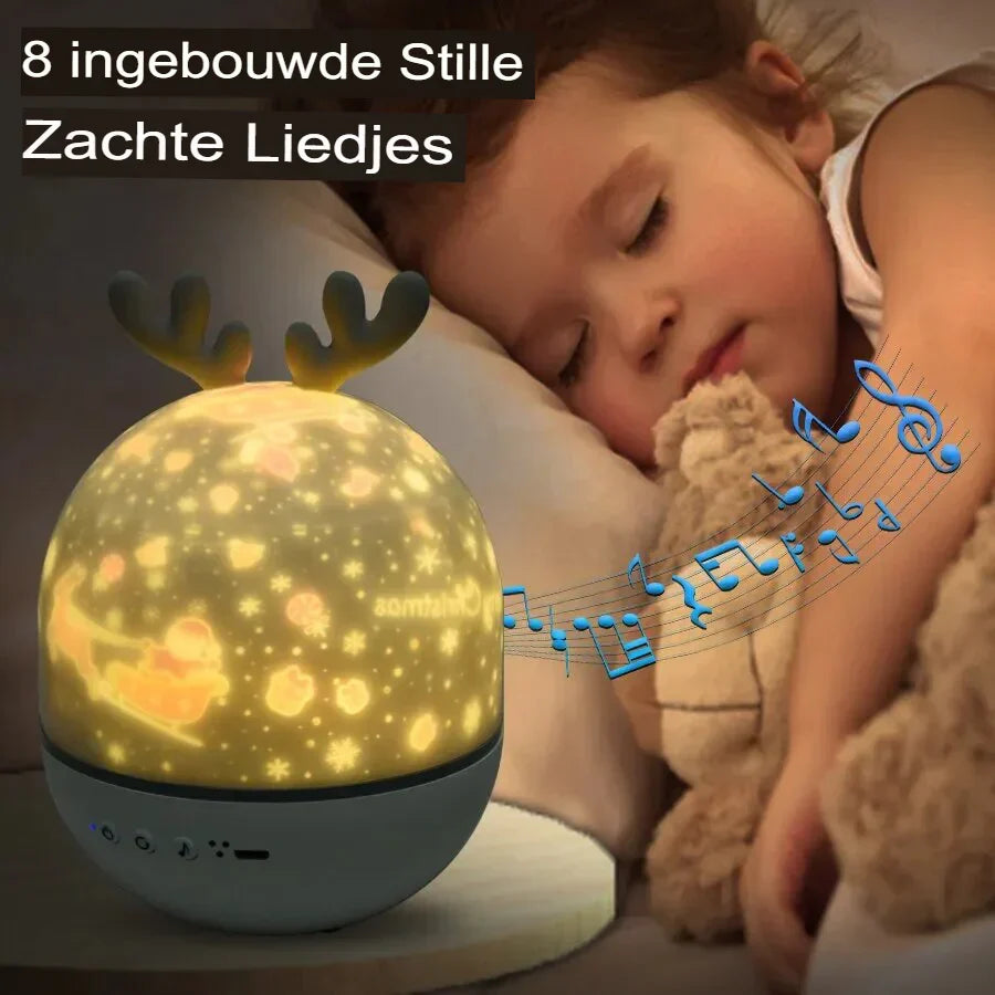 Uniek patroon nachtlampje voor kinderen - StarryDream