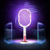 PestZap Oplaadbare Insectenverdelger – 2-in-1 Racket & Staande Lamp