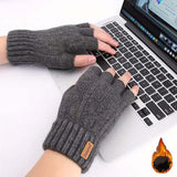 Premium Alpaca Halfvinger Handschoenen