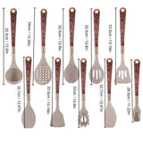 Premium Keukenhulp Set | Keukenaccessoires Set van Siliconen | Keukengerei 10 Stuks | Culinora