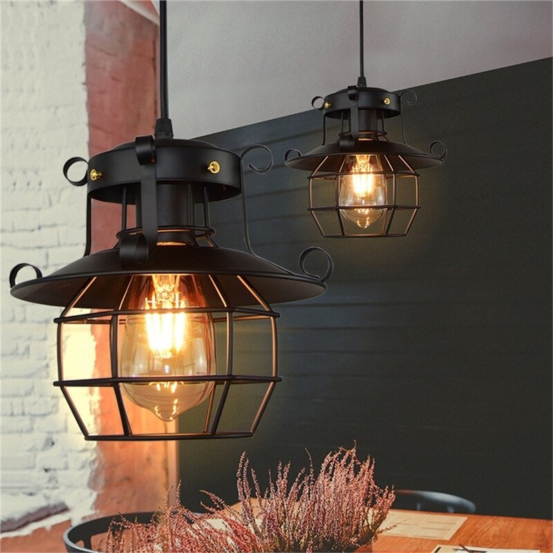 Sandsberg Antieke industriële Loft-Plafondlamp