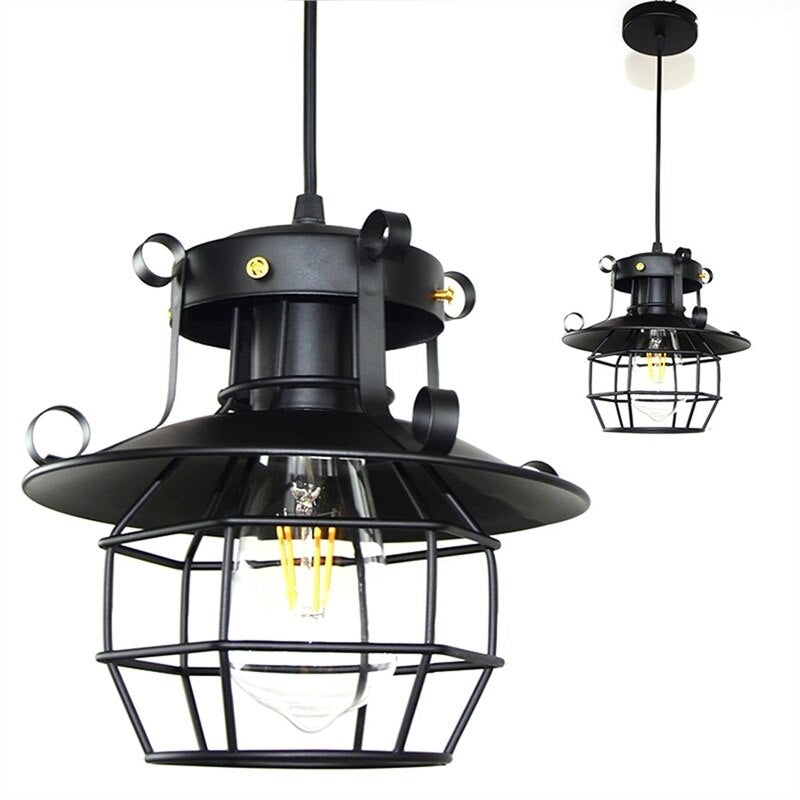 Sandsberg Antieke industriële Loft-Plafondlamp