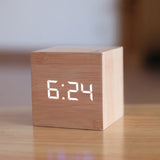 TimeCube | Digitale vierkante LED-wekkerradio