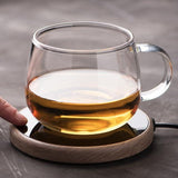 Slim Elegante Keramische Mok Warmhouder Coaster