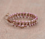 Rhodoniet "Hartenergie" Armband - Amara