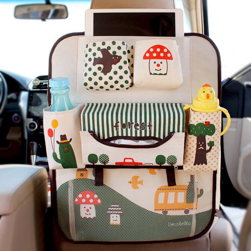 Kinder-Auto Organizer met Tablet- en Flessenhouder – Rugbuddy (1 kopen, 1 gratis)