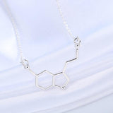 Serotonine (Gelukshormoon) Molecuul Ketting