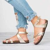 Leren sandalen