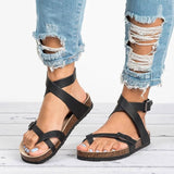 Leren sandalen
