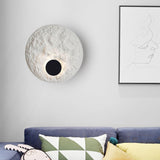 Ronde Maan Globe Wandlamp – Hedendaagse Elegant met Zachte LED Glans