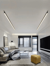 Minimalistische plafondlamp met sterke uitstraling