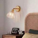 Retro Tulp Glas Wandlamp – Vintage Bloemige Elegantie voor een Warme Gloed