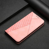 Ruitpatroon portemonnee hoes voor Samsung Galaxy S21/S20