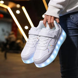 RollGlo Rolschoenen voor Kinderen - Met Led-Lampjes