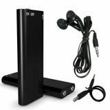 Mini-spraakrecorder – Mini-audiorecorder – Mini-opnameapparaat – Kleinste verborgen audiorecorder