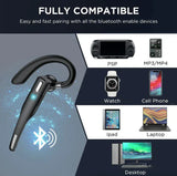 Trucker Dual Mic Draadloze Bluetooth 5.1 Noise Cancelling Headset/Oordopjes