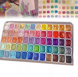 Kolorful - Poeder Minerale Parelpigment Kunst Waterverf 20 Kleuren