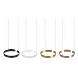 Moderne LED-hanglamp in ringvorm – elegante ronde plafondlamp