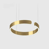 Moderne LED-hanglamp in ringvorm – elegante ronde plafondlamp
