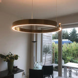 Moderne LED-hanglamp in ringvorm – elegante ronde plafondlamp