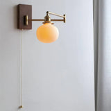 Wandlamp met Verstelbare Arm – Retro Stijl