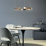 Moderne LED-hanglamp in ringvorm – elegante ronde plafondlamp