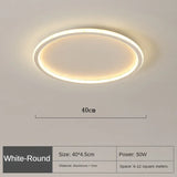 Scandinavische Ronde LED Plafondlamp - Elegant Design