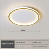 Scandinavische Ronde LED Plafondlamp - Elegant Design