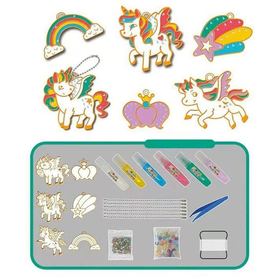 Creatieve Knutselset voor Kinderen – Sprankelende Hangertjes Zelf Maken