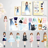 Magnetische Kledingpoppen Speelset voor Kinderen met Outfits & Opbergdoos
