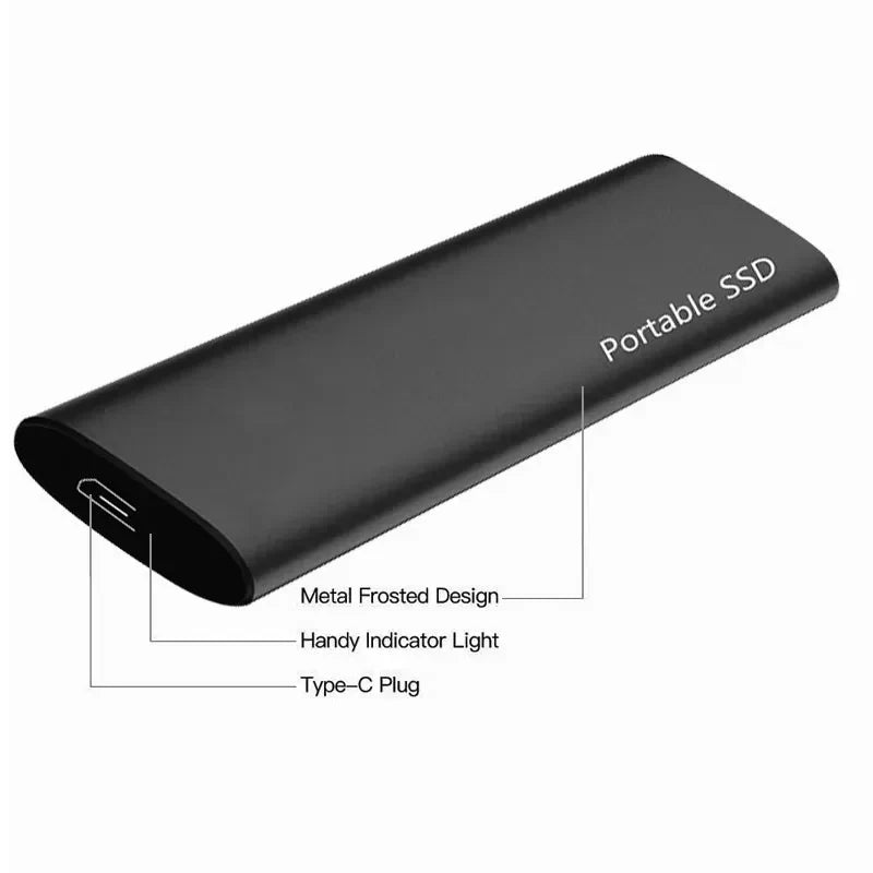 DATAVAULT Externe Harde Schijf - Ultra Dunne USB-C Opslag