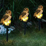 Zonne-energie Uilen Tuinlamp - OwlGlow