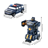 Transformerende Robot Auto | Politieauto en Robot Speelgoed