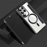 📱2024 Nieuwe Leren Gestructureerde Flip Telefoonhoes voor Samsung