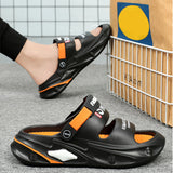 🔥Nieuwe Zomeruitverkoop - 40% Korting🔥Dikke EVA-schuim Kussen Sandalen Huisschoenen 2 in 1