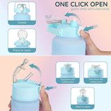 3-IN-1 Motivatie Waterfles
