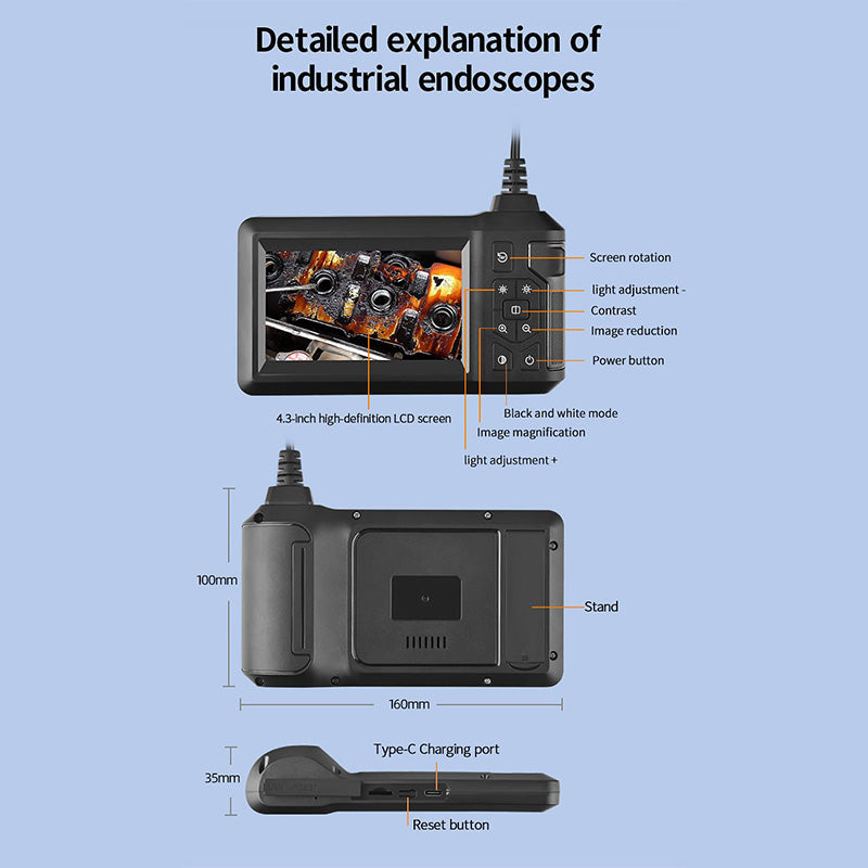 HD Inspectie-endoscoop met scherm – ScopeLite HD