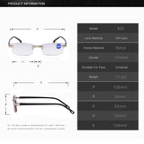 Viselio Intelligente Leesbril met Multifocale Lensen | Ultraleicht & Blauwlichtfilter | Voor Dichtbij- & Verafzicht | Titanframe TR90