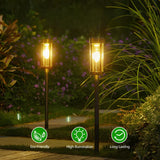 Solar Powered Torch Light - Buitenverlichting op Zonne-energie