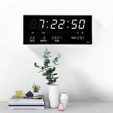 LED Wandklok met Spiegeleffect – Lumino